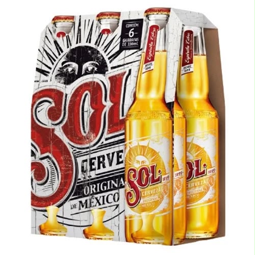 CERV SOL L.NECK 330ML