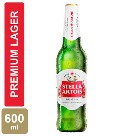 CERVEJA Stella Artois 600ml